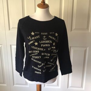 J. Crew  city sweatshirt